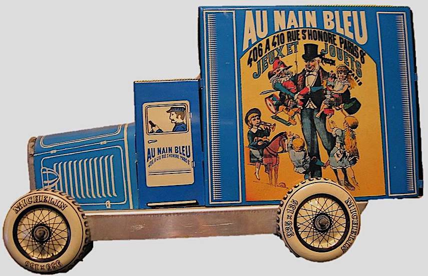 Dinette Ancienne Au Nain Bleu - Jouet D'époque Pour Collection