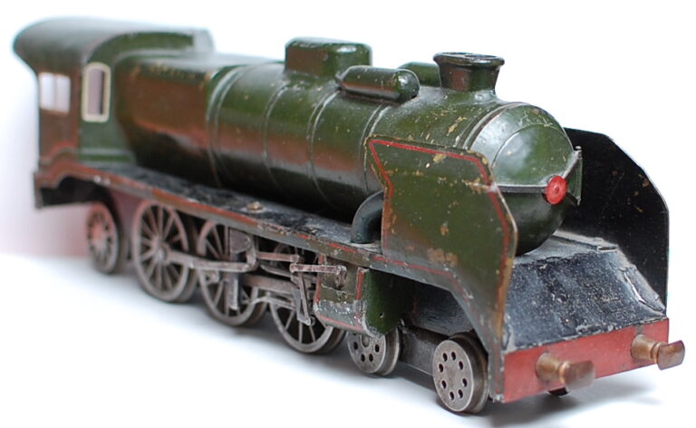 Locomotive Vapeur OVER-LAND Choo-Choo Express - Tôle à Piles 35cm