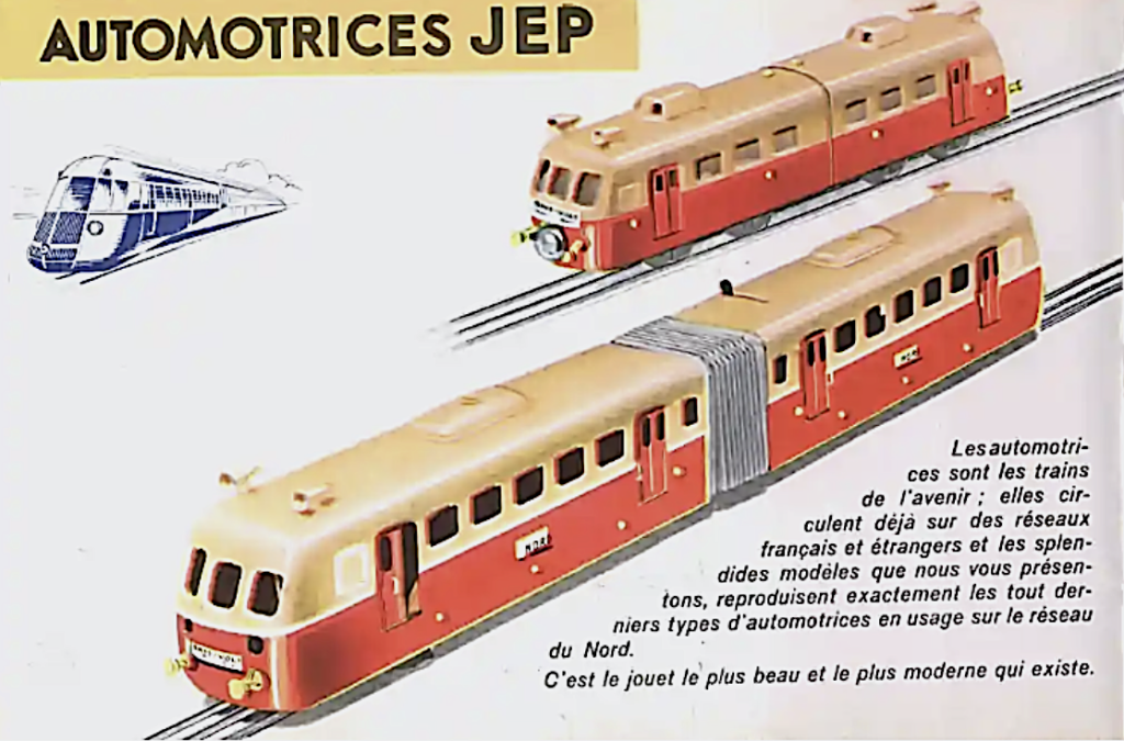 Autorail Électrique Jouestra - Jouet Ancien - Occasion
